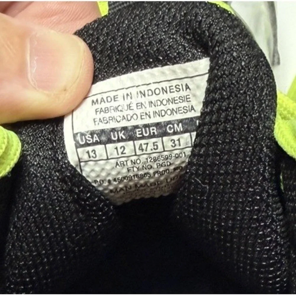 Under‎ Armour Crusher RM Football Cleats Black/White Men's Size 13